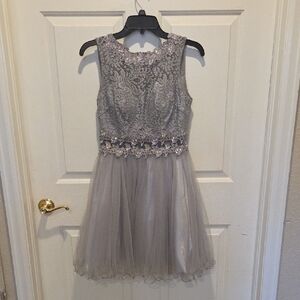 Cindy Collections Usa Style 1505 Formal Dress XS Rhinestone Detail